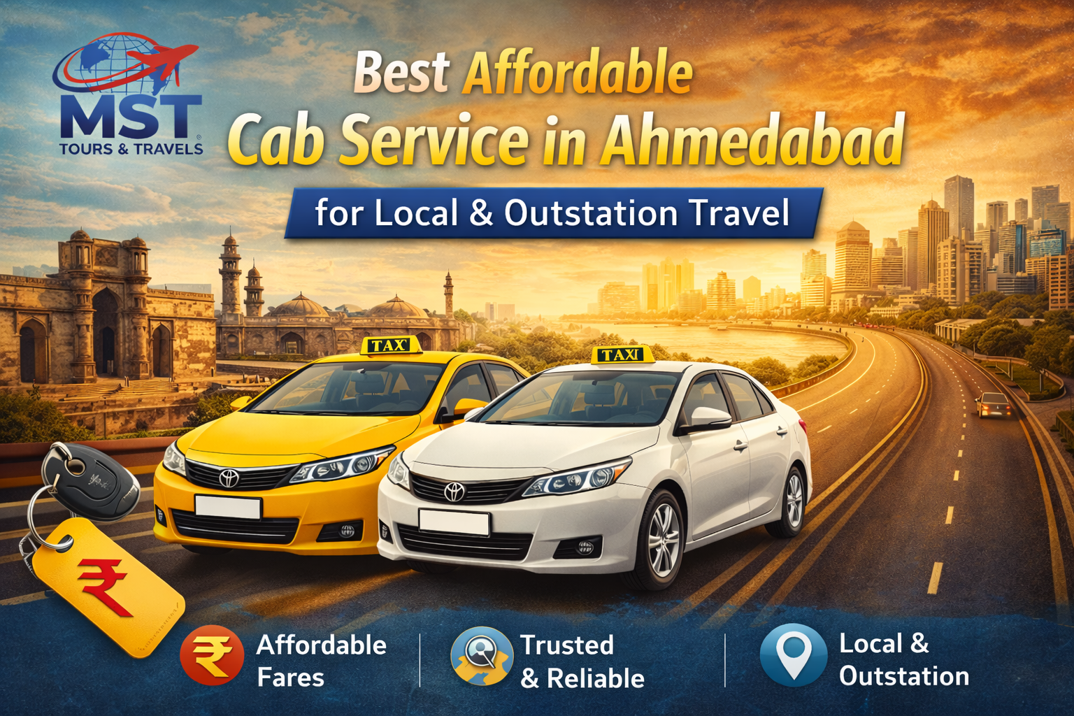 Best Affordable Cab Service in Ahmedabad