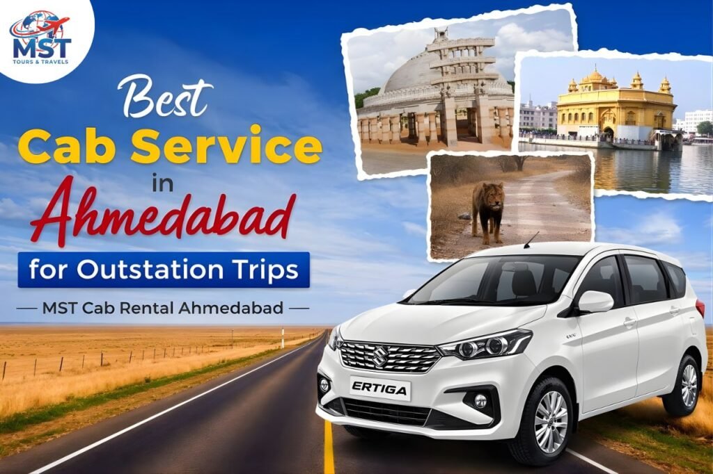 Best Cab Service in Ahmedabad for Outstation Trips