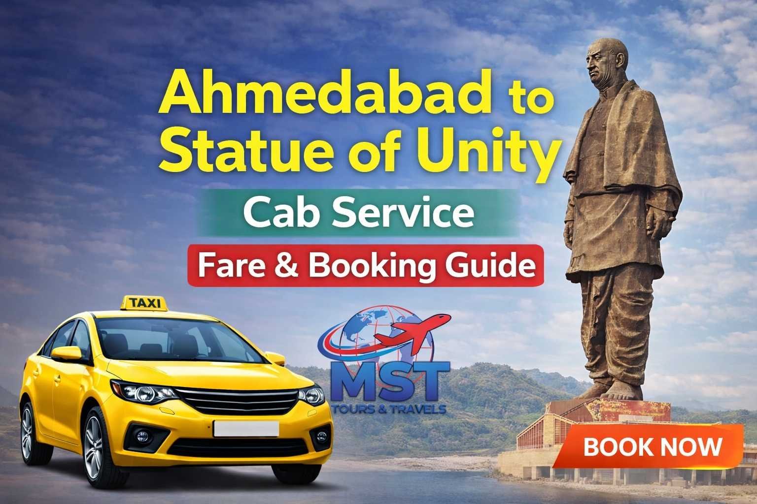 Ahmedabad to Statue of Unity Cab Service