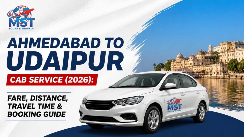 Ahmedabad to Udaipur Cab Service