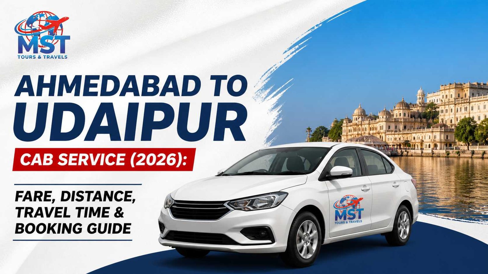 Ahmedabad to Udaipur Cab Service