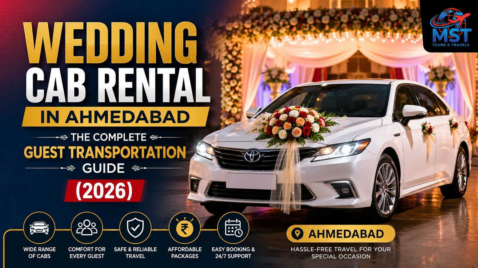 Wedding Cab Rental in Ahmedabad
