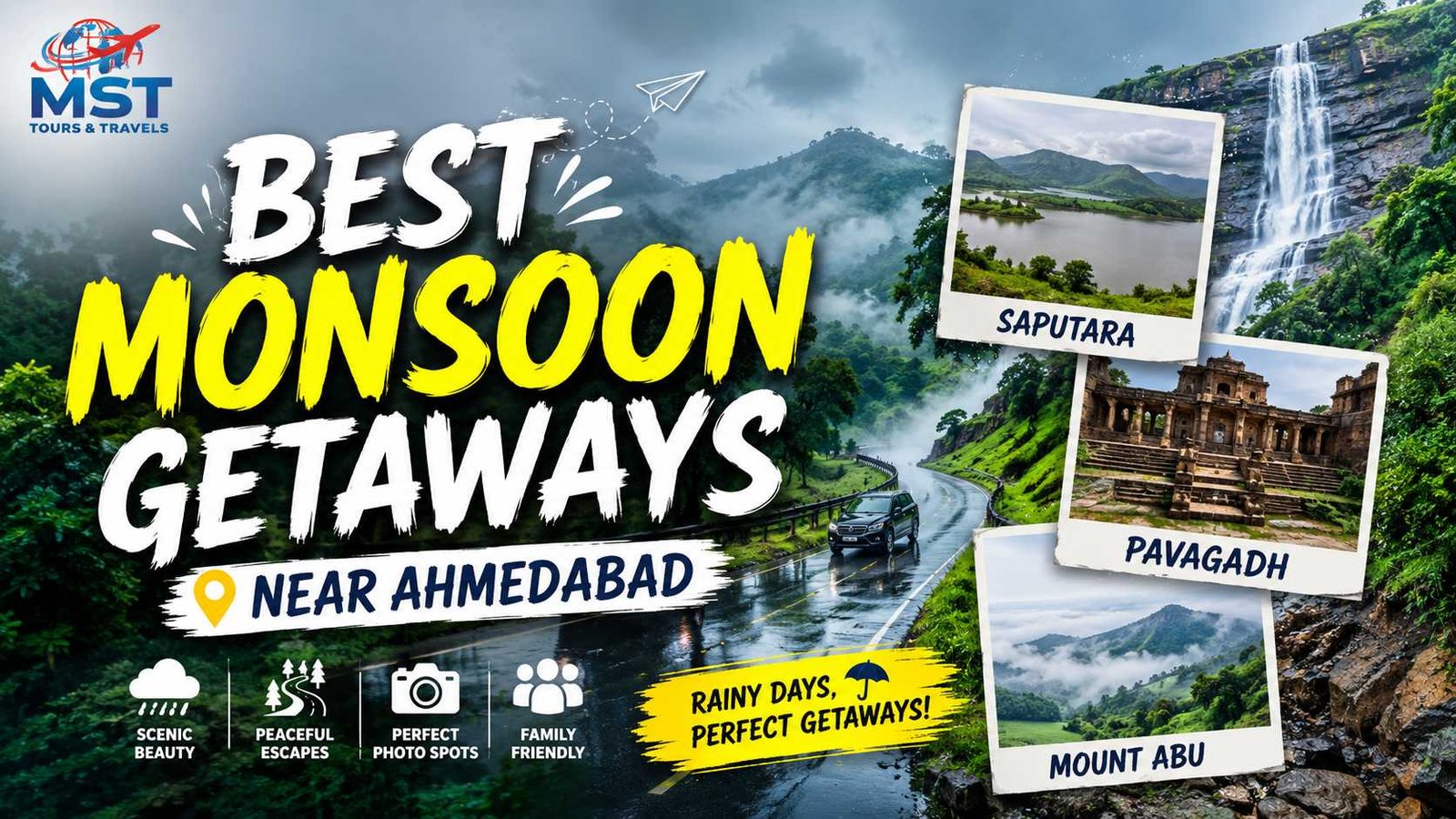 Best Monsoon Getaways Near Ahmedabad