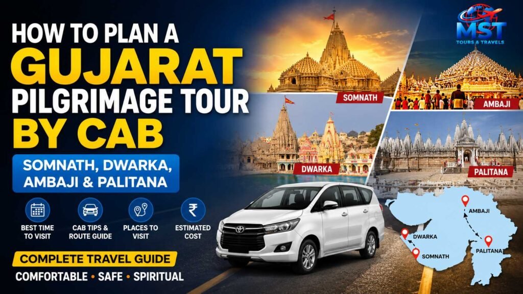 Gujarat Pilgrimage Tour by Cab