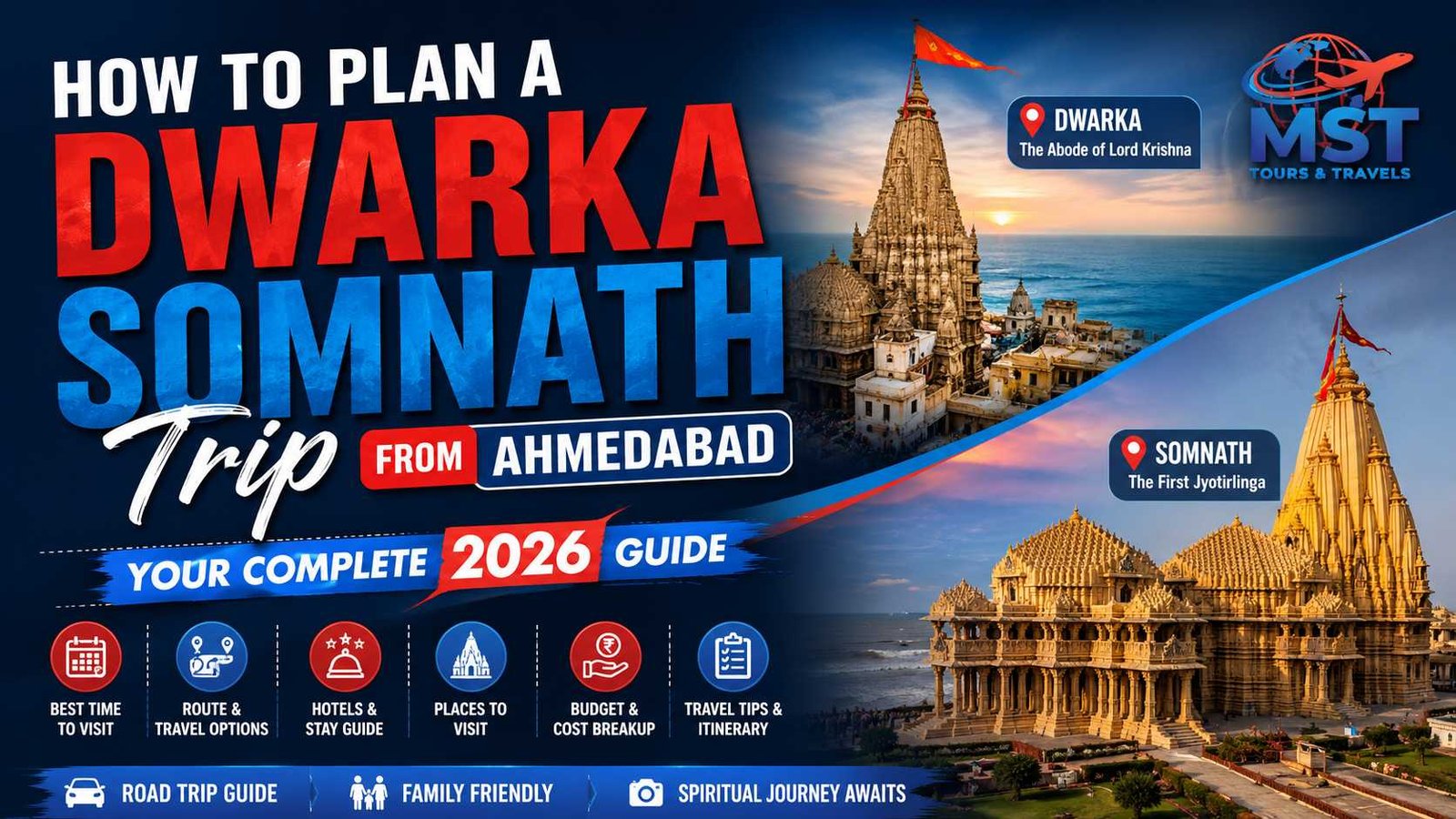 Dwarka Somnath Trip from Ahmedabad