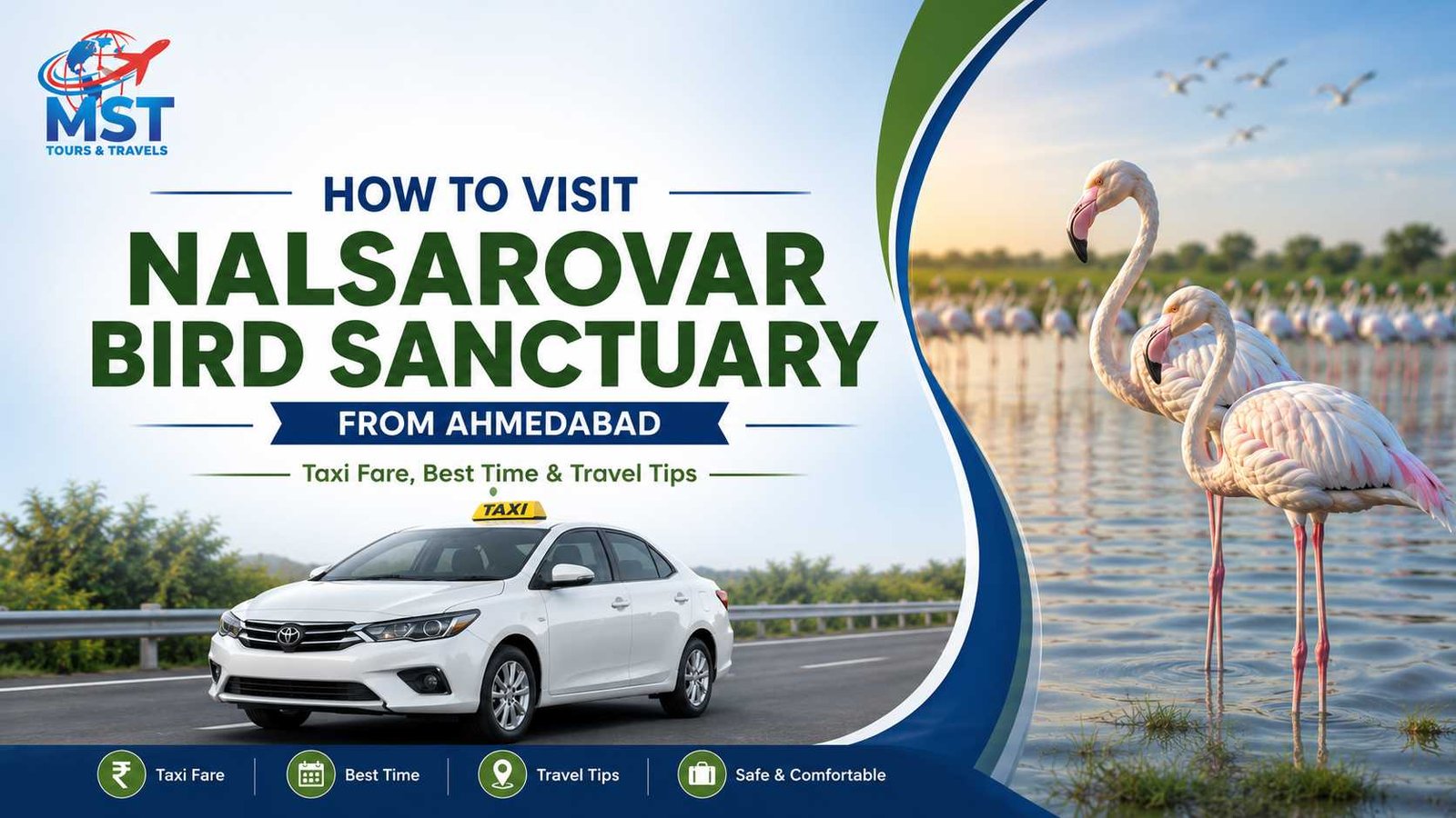 How to Visit Nalsarovar Bird Sanctuary from Ahmedabad