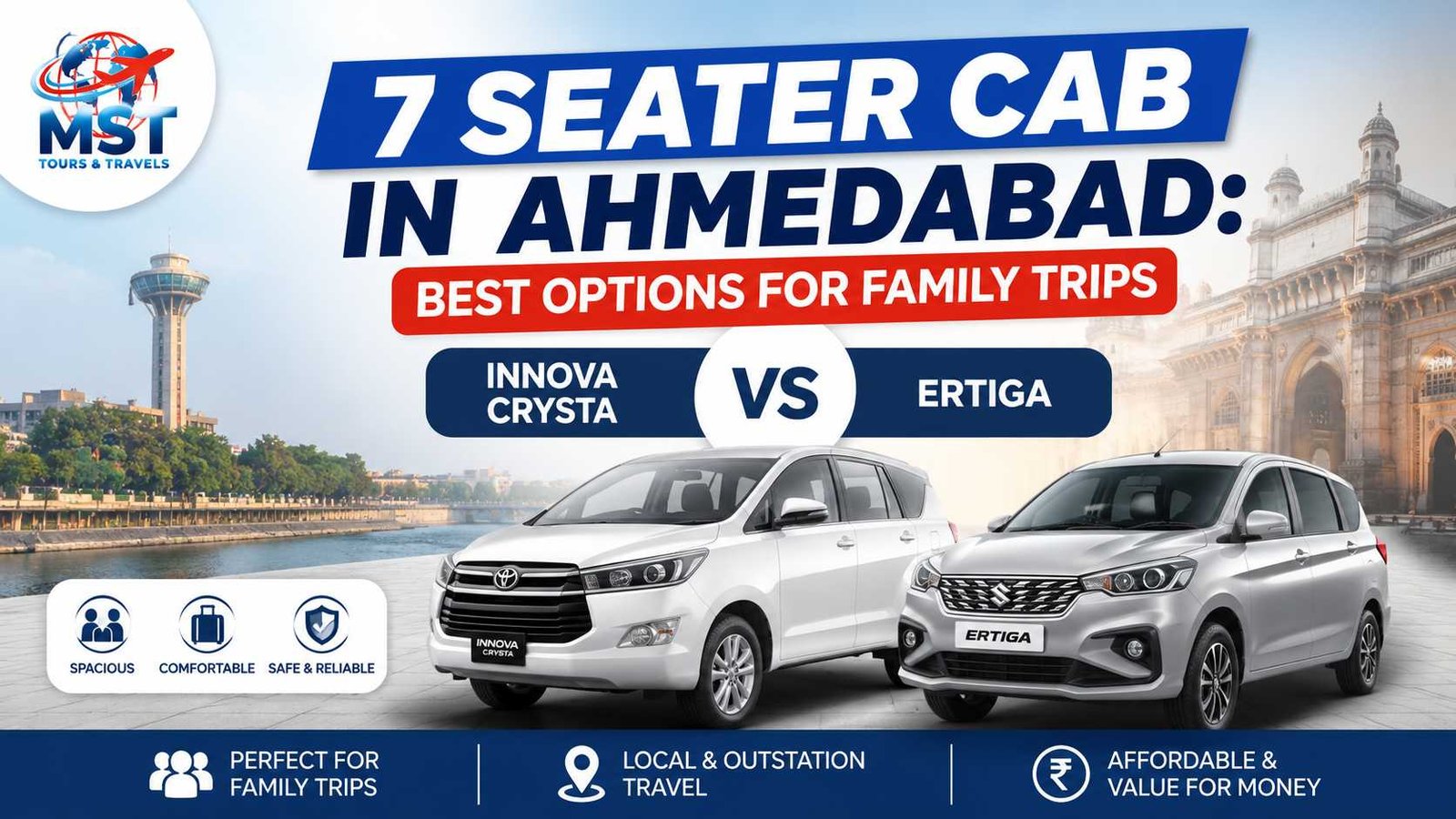 7 Seater Cab in Ahmedabad