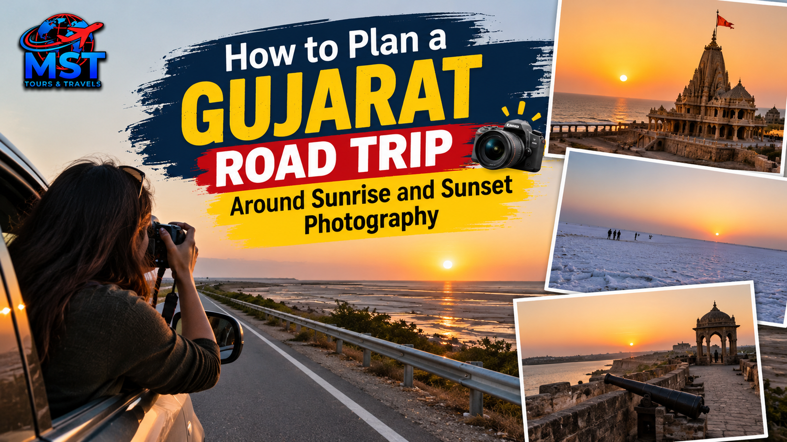 How to Plan a Gujarat Road Trip Around Sunrise and Sunset Photography
